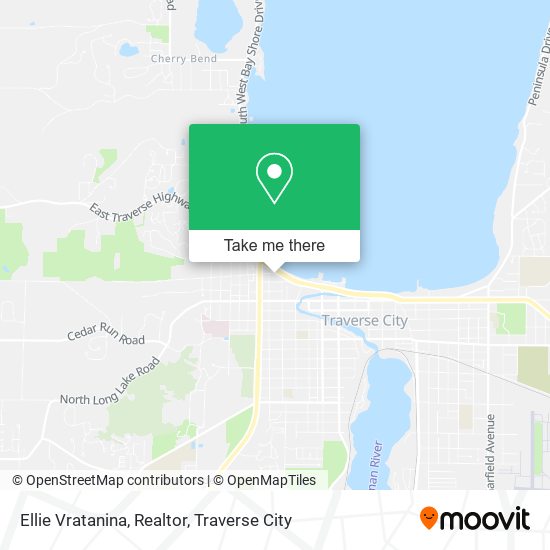 Ellie Vratanina, Realtor map