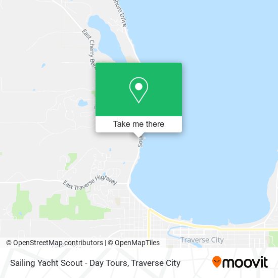 Sailing Yacht Scout - Day Tours map