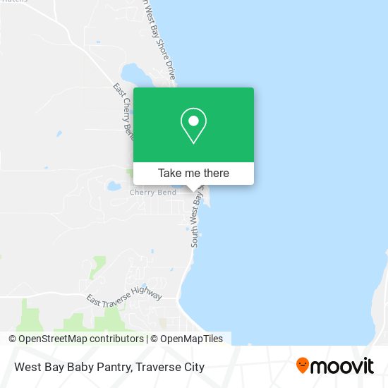 West Bay Baby Pantry map