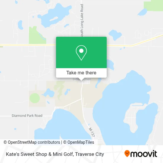 Kate's Sweet Shop & Mini Golf map