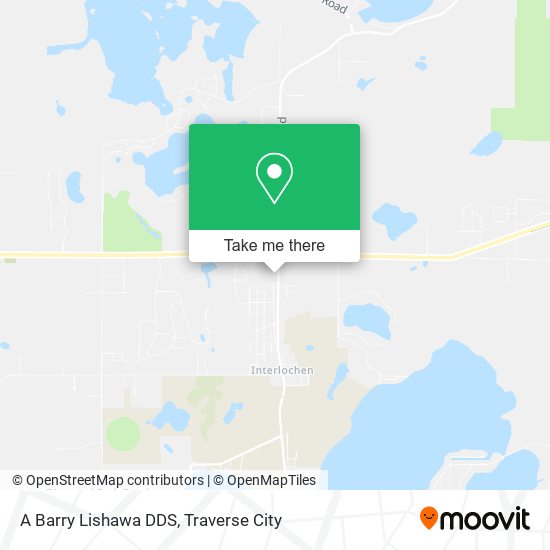 A Barry Lishawa DDS map