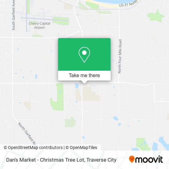 Mapa de Dan's Market - Christmas Tree Lot