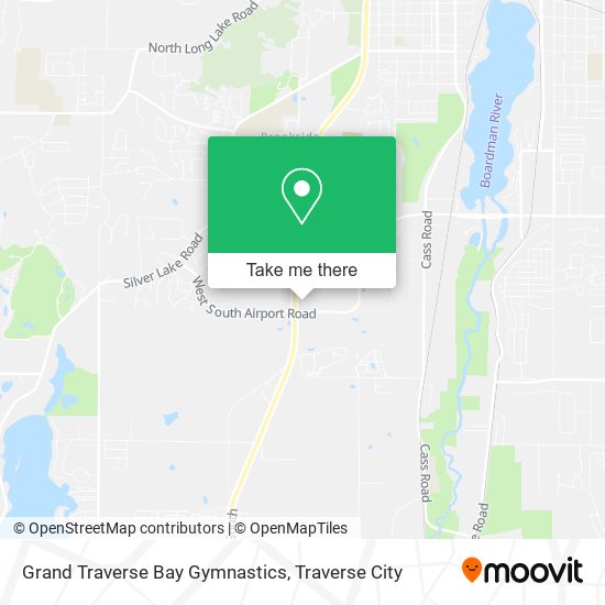 Grand Traverse Bay Gymnastics map