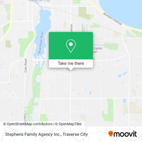 Stephens Family Agency Inc. map