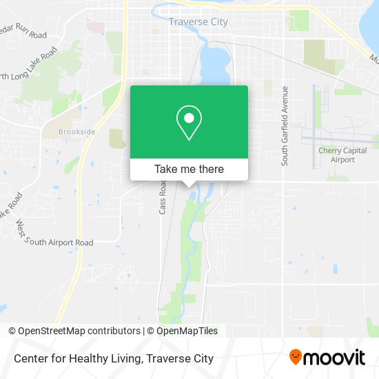 Center for Healthy Living map