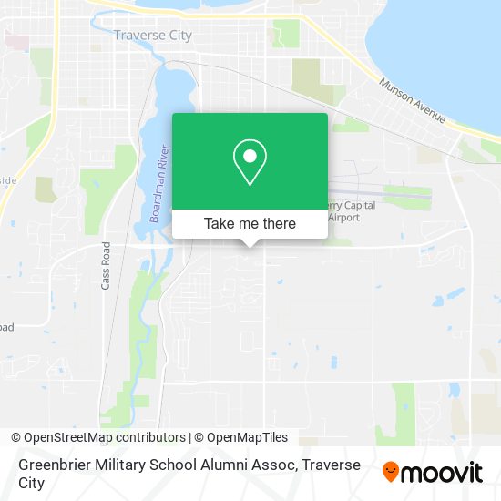 Greenbrier Military School Alumni Assoc map