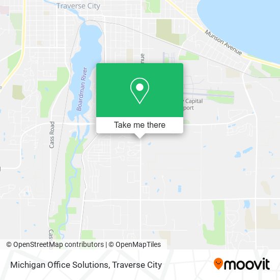 Michigan Office Solutions map