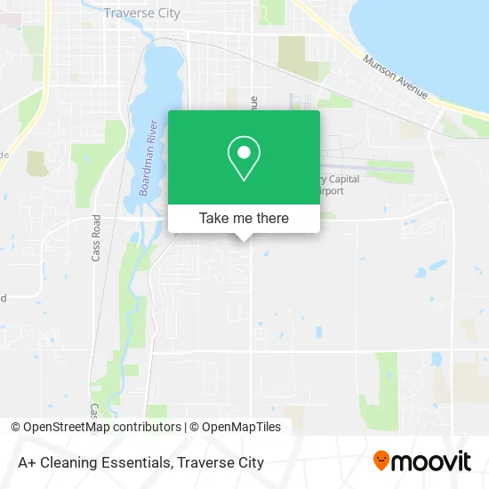 Mapa de A+ Cleaning Essentials