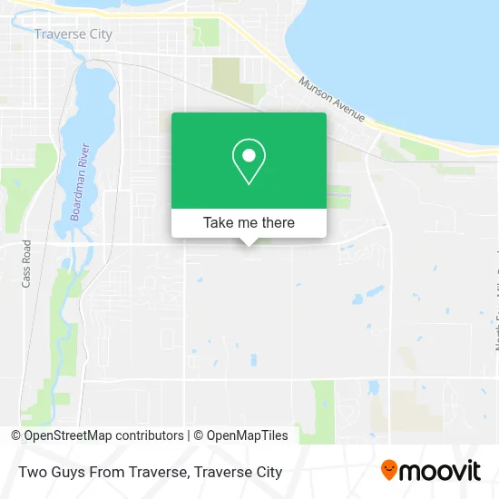 Two Guys From Traverse map