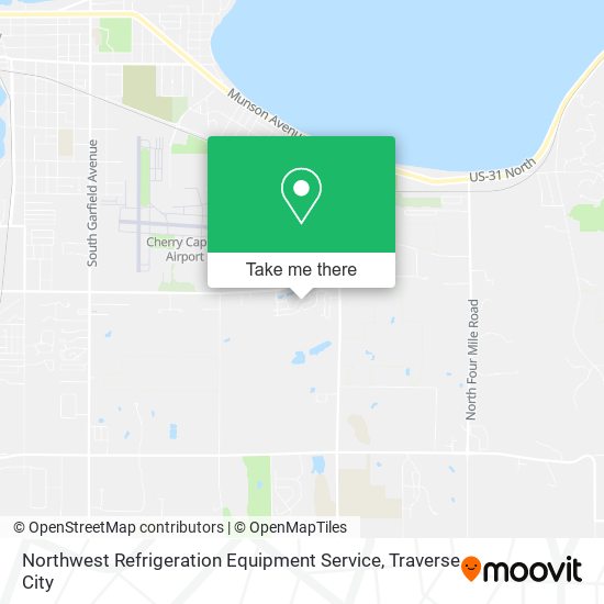 Northwest Refrigeration Equipment Service map