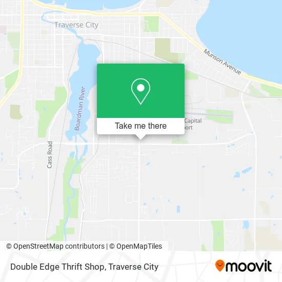 Mapa de Double Edge Thrift Shop