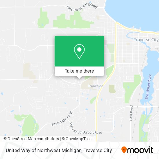 United Way of Northwest Michigan map