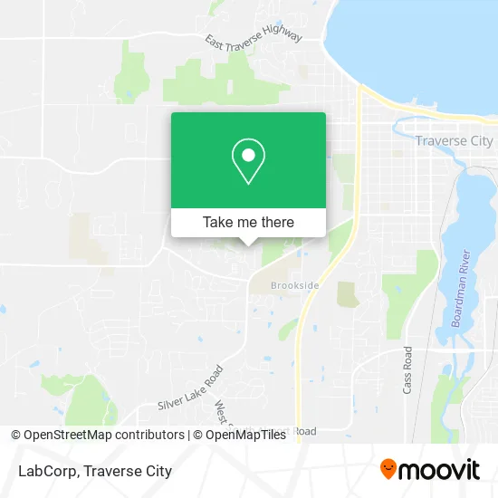 LabCorp map