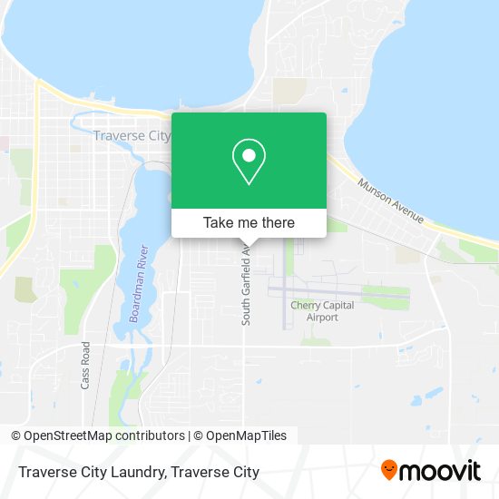 Traverse City Laundry map