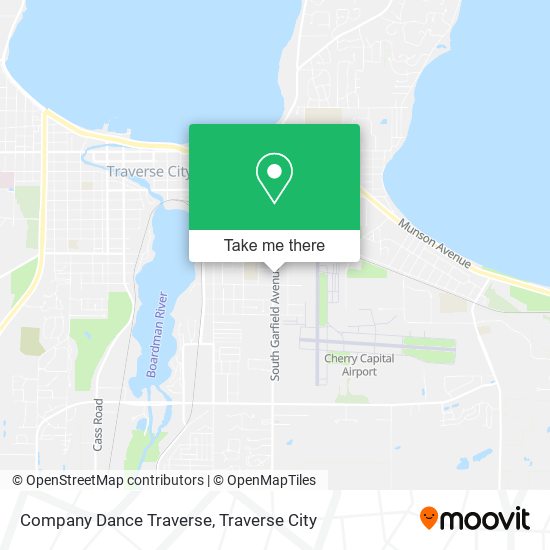 Mapa de Company Dance Traverse