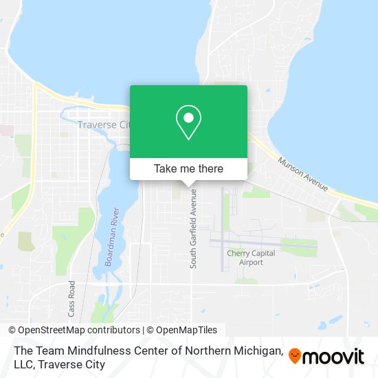 Mapa de The Team Mindfulness Center of Northern Michigan, LLC