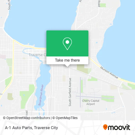 Mapa de A-1 Auto Parts