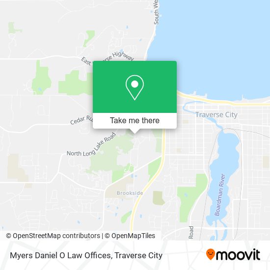 Myers Daniel O Law Offices map