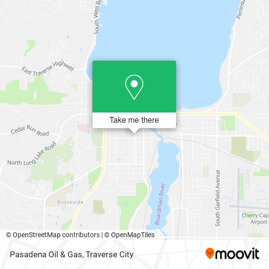 Pasadena Oil & Gas map