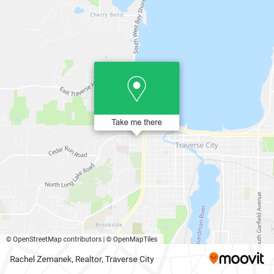 Rachel Zemanek, Realtor map