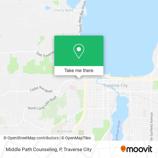 Mapa de Middle Path Counseling, P