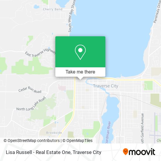 Lisa Russell - Real Estate One map