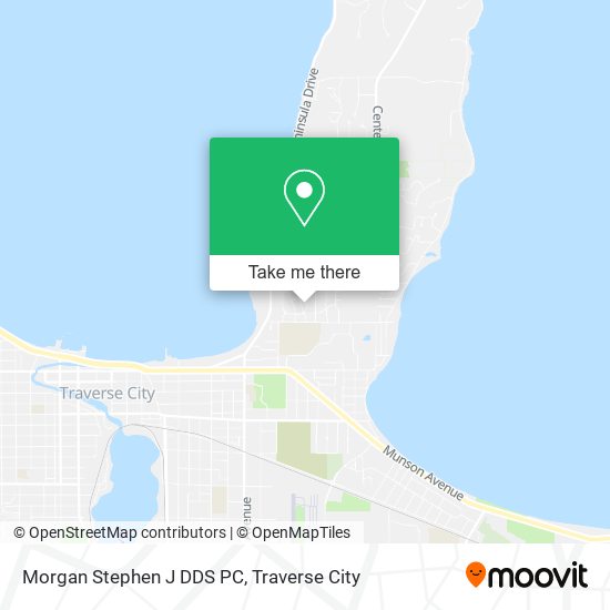 Morgan Stephen J DDS PC map