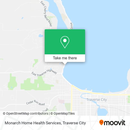 Monarch Home Health Services map