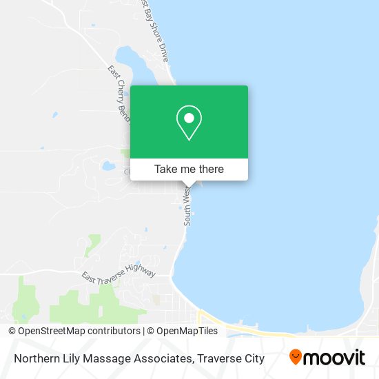 Northern Lily Massage Associates map