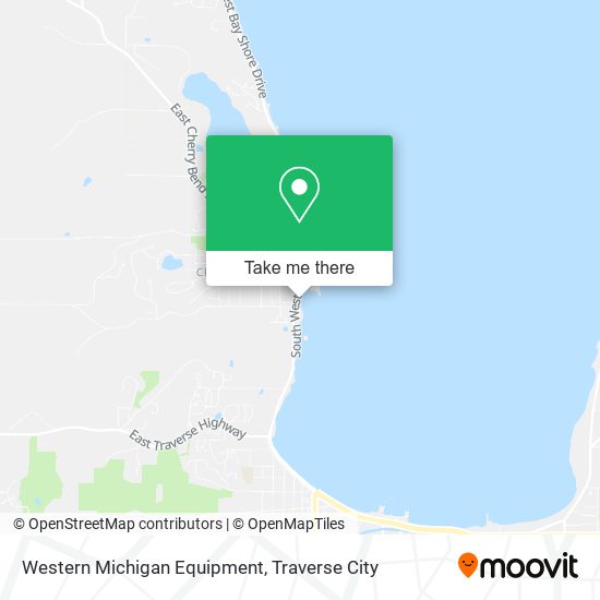 Western Michigan Equipment map
