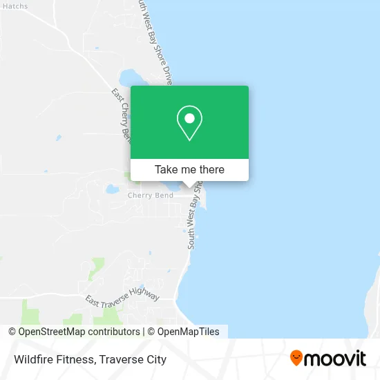 Wildfire Fitness map