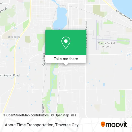 About Time Transportation map