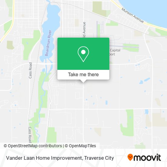 Vander Laan Home Improvement map