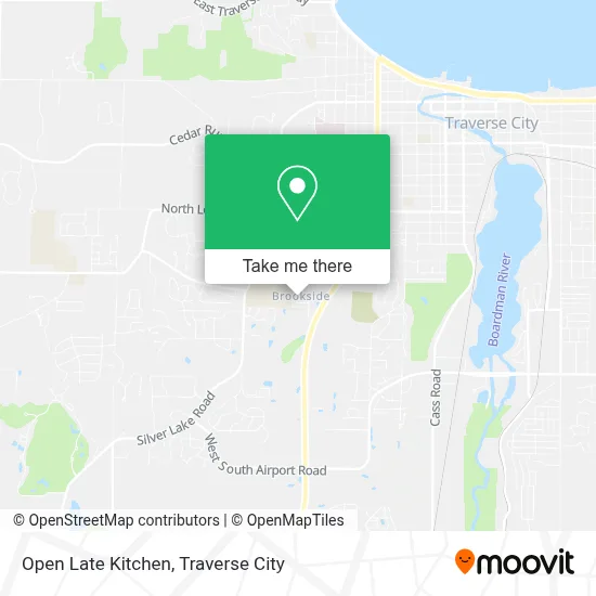 Open Late Kitchen map