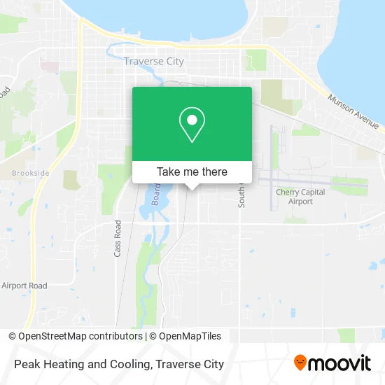 Mapa de Peak Heating and Cooling