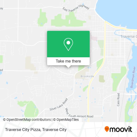 Mapa de Traverse City Pizza