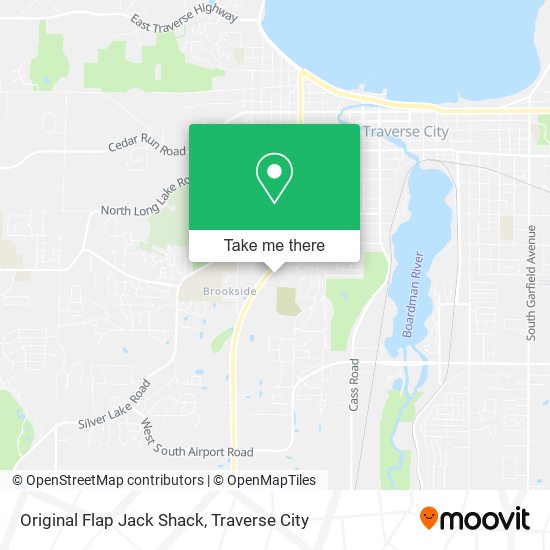 Original Flap Jack Shack map