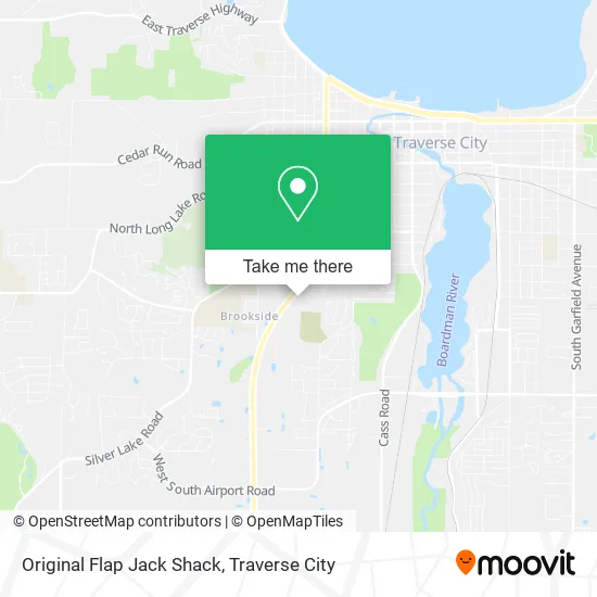 Mapa de Original Flap Jack Shack