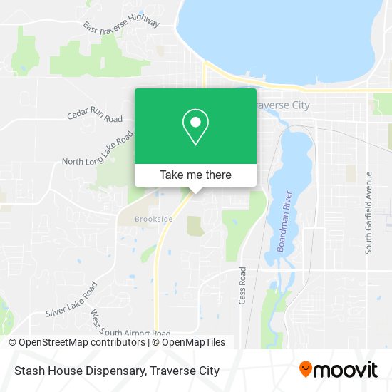 Stash House Dispensary map