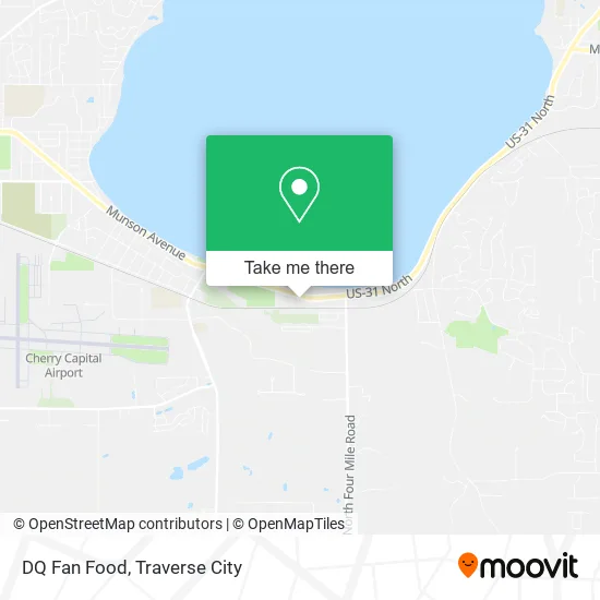 DQ Fan Food map