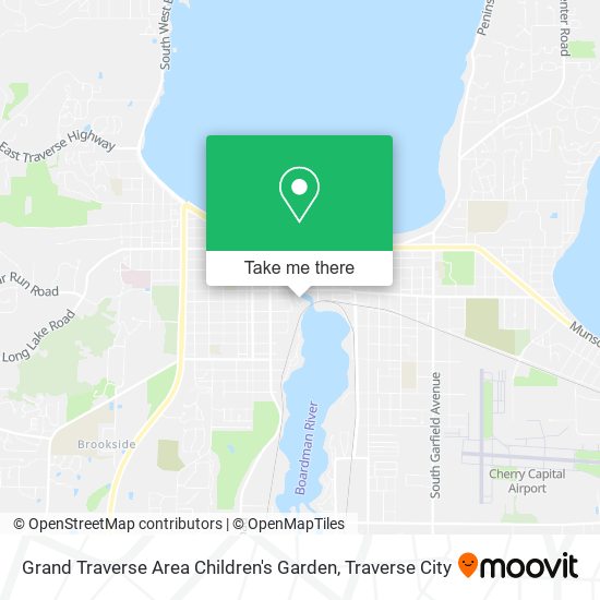 Mapa de Grand Traverse Area Children's Garden