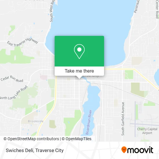 Swiches Deli map