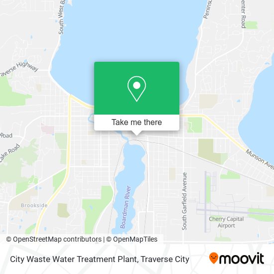 City Waste Water Treatment Plant map