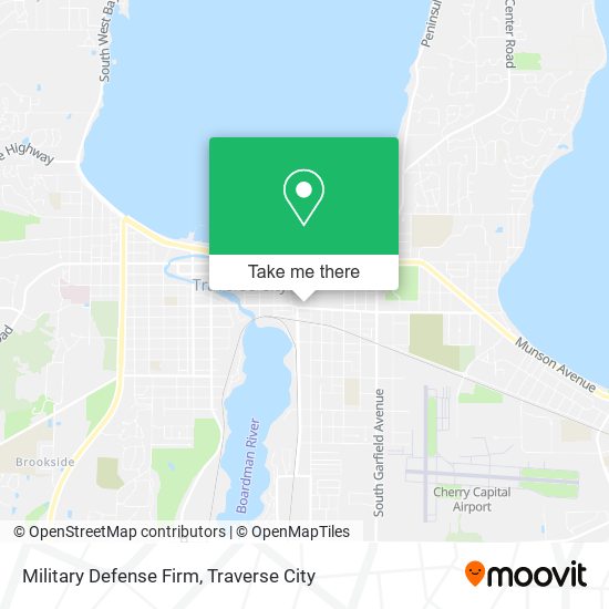 Military Defense Firm map