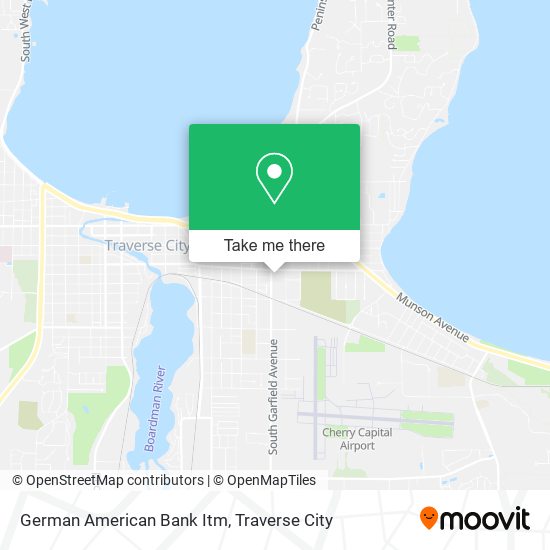 Mapa de German American Bank Itm