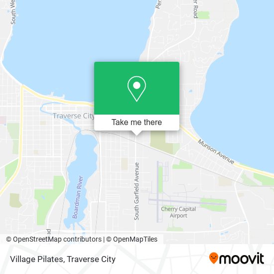 Mapa de Village Pilates