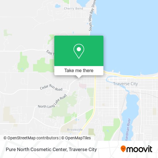 Pure North Cosmetic Center map