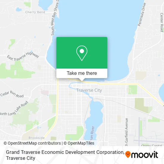 Grand Traverse Economic Development Corporation map