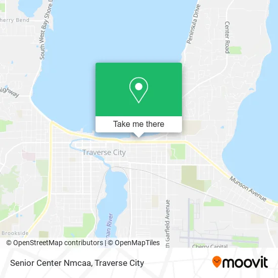 Mapa de Senior Center Nmcaa
