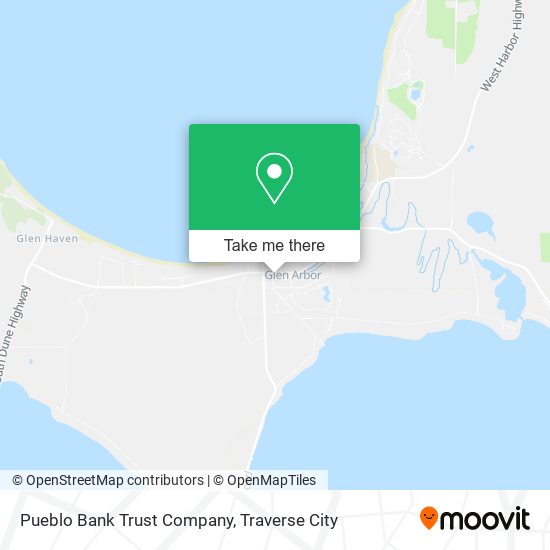 Pueblo Bank Trust Company map